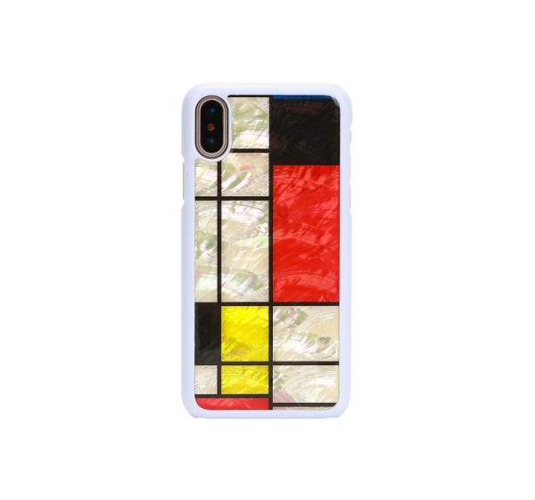 iKins SmartPhone case iPhone XS/S mondrian white