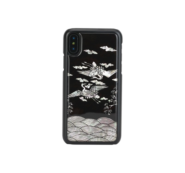 iKins SmartPhone case iPhone XS/S crane black