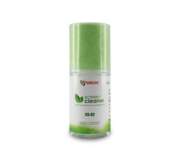 Sbox CS-02 Screen Cleaner 200ml