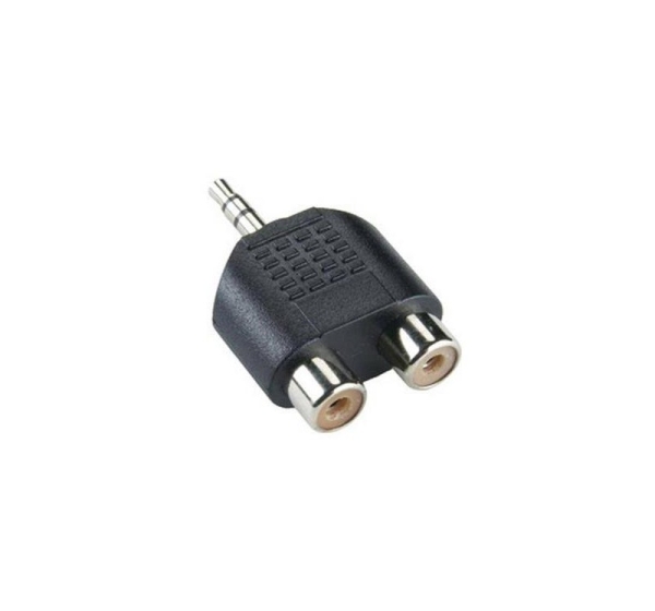 Sbox 3.5mm M.->2 X 3.5mm F. AD.3.5-2X3.5