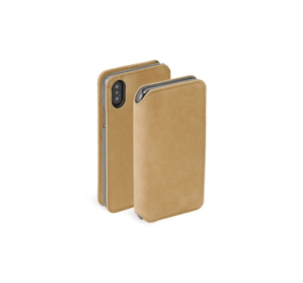 Krusell Broby 4 Card SlimWallet Apple iPhone XS Max cognac