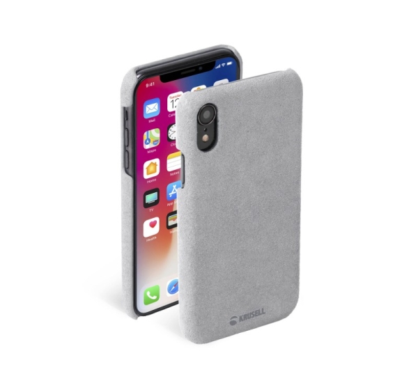 Krusell Broby Cover Apple iPhone XS Max light grey