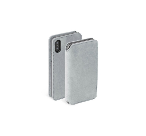 Krusell Broby 4 Card SlimWallet Apple iPhone XS light grey