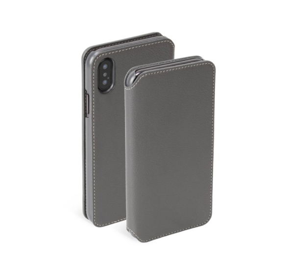 Krusell Pixbo 4 Card SlimWallet Apple iPhone XS Max grey