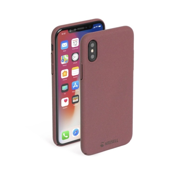 Krusell Sandby Cover Apple iPhone XS rust