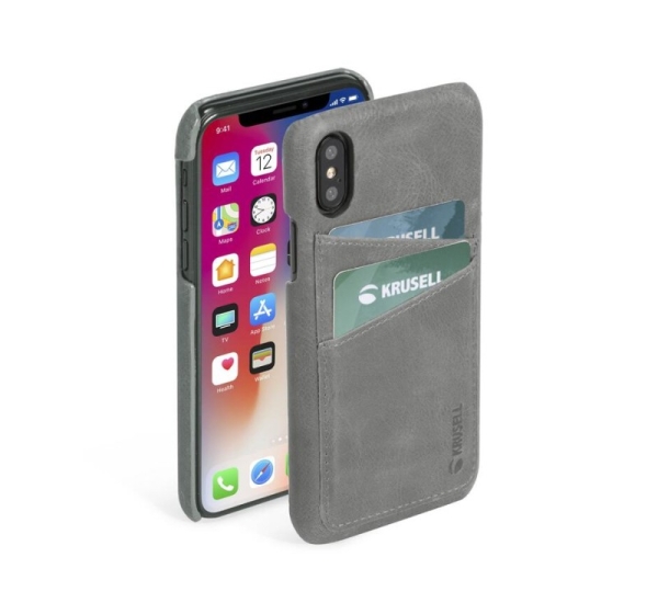 Krusell Sunne Cover Apple iPhone XS Max vintage grey