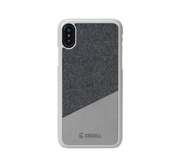Krusell Tanum Cover Apple iPhone XS grey