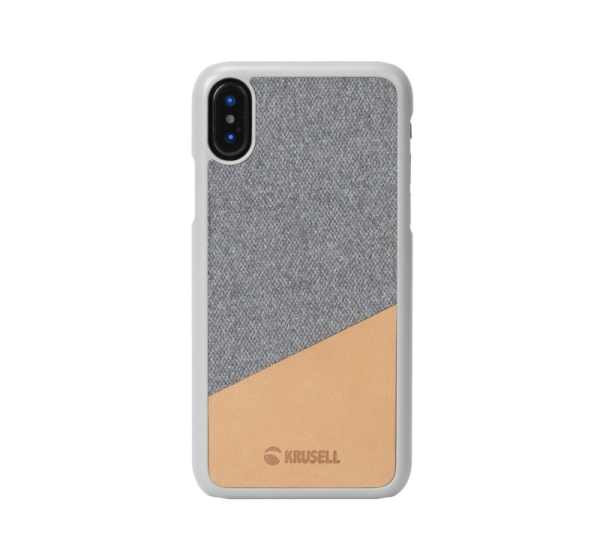 Krusell Tanum Cover Apple iPhone XS Max nude