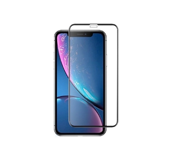 Devia Real Series 3D Curved Full Screen Explosion-proof Tempered Glass iPhone XR (6.1) black