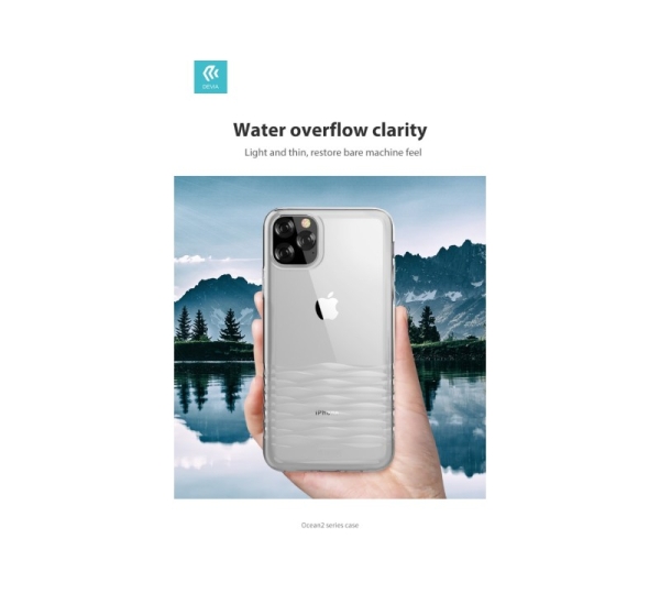 Devia Ocean2 series case iPhone 11 Pro clear
