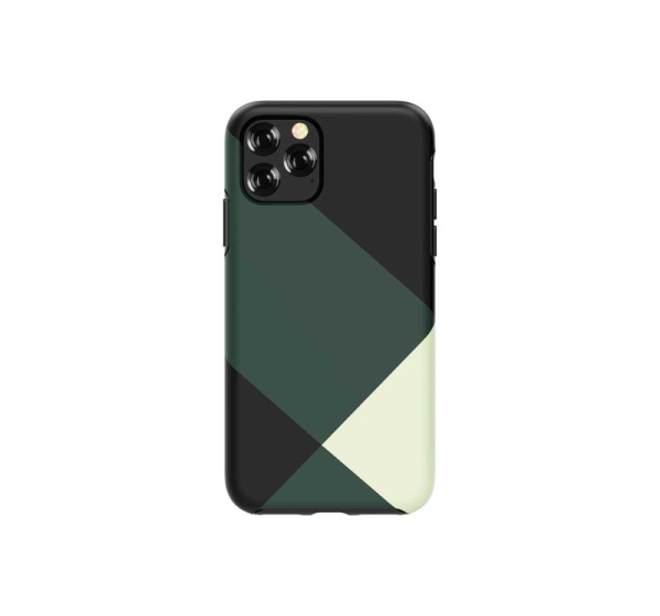 Devia simple style grid case iPhone 11 Pro Max green