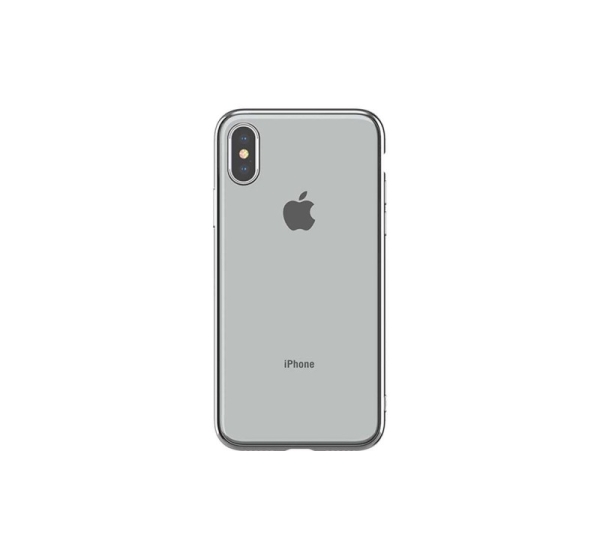 Devia Glitter soft case (TPU) iPhone XS Max (6.5) silver