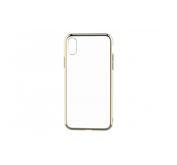 Devia Glitter soft case (TPU) iPhone XS/X(5.8) gold