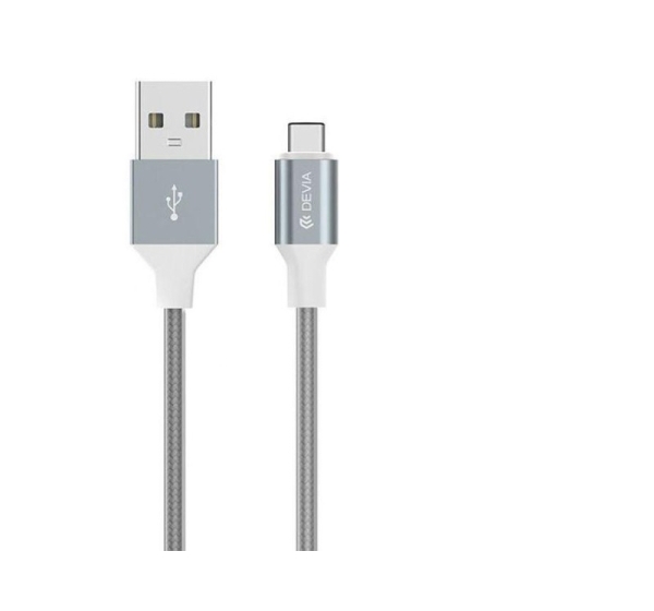 Devia Pheez Series Cable Set for Micro 3 Pack (25CM,1M,2M) gray