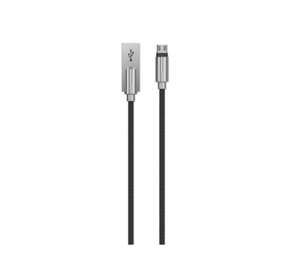 Devia Storm Series Zinc Alloy Android cable (5V 2.1A,1M) black