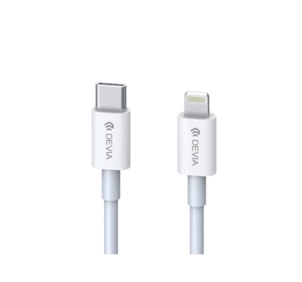 Devia Smart Series PD Cable for Tyep-C to Lightning (MFI) 18W white