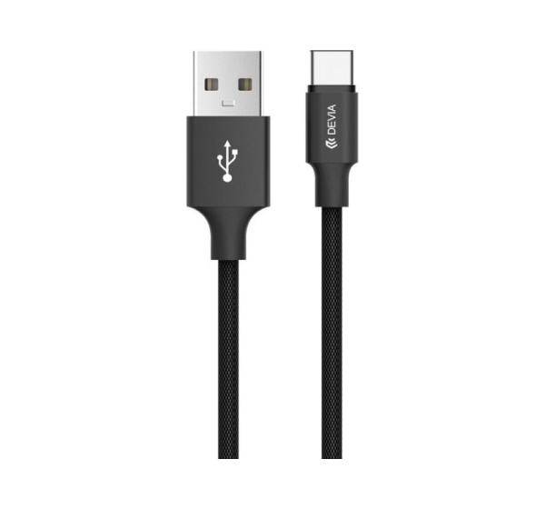 Devia Pheez Series Cable for Micro USB (5V 2.4A,1M) red