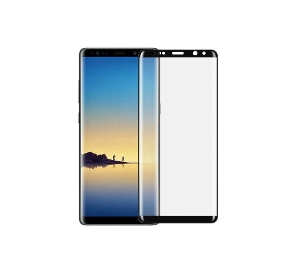 Devia 3D Curved Tempered Glass Seamless Full Screen Protector Samsung Galaxy note8 black