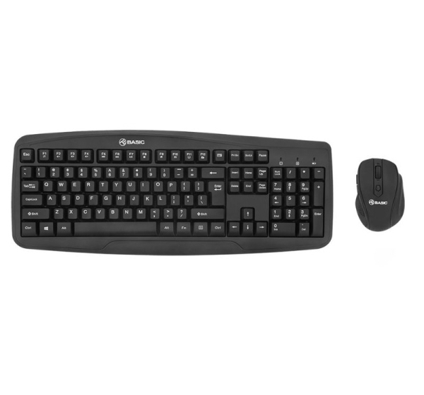 Tellur Basic Wireless Keyboard and Mouse Kit Black