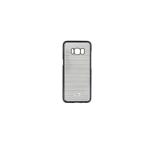Tellur Cover Hard Case for Samsung Galaxy S8 Plus, Horizontal Stripes black