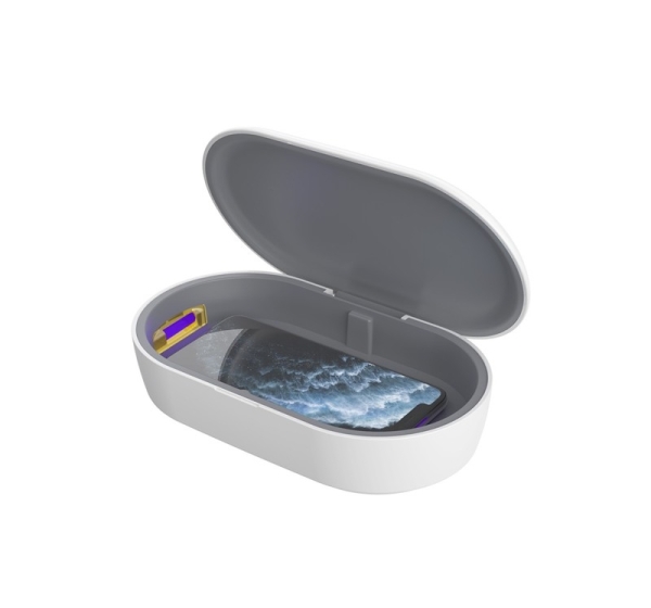 Devia Wireless Charging Disinfection box white