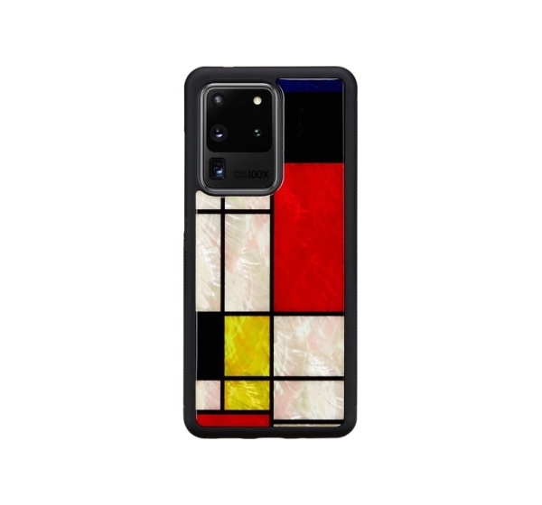 iKins case for Samsung Galaxy S20 Ultra mondrian black
