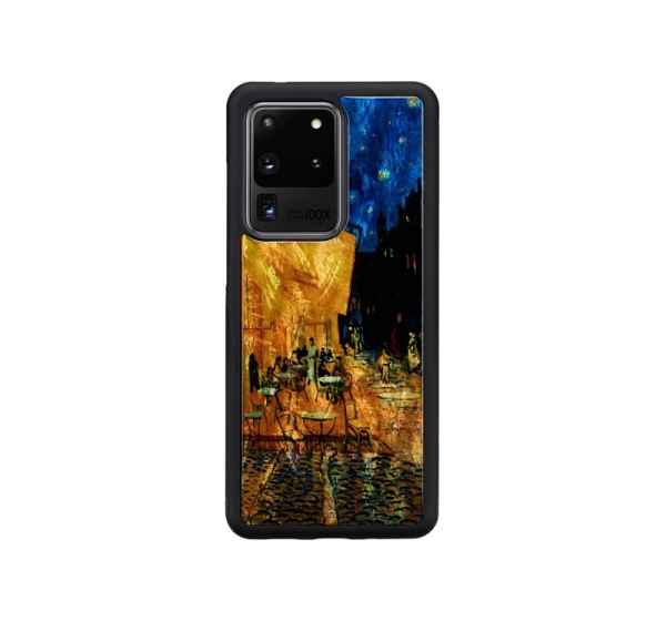 iKins case for Samsung Galaxy S20 Ultra cafe terrace black