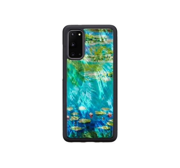 iKins case for Samsung Galaxy S20 water lilies black
