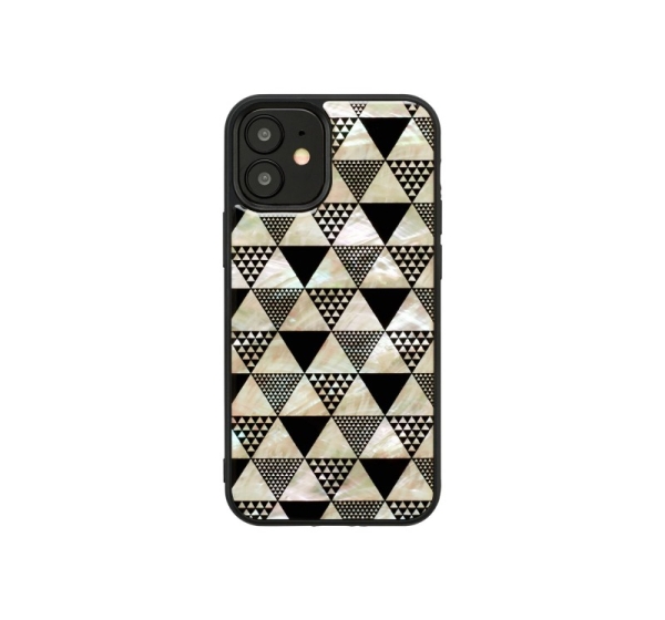 iKins case for Apple iPhone 12 mini pyramid black