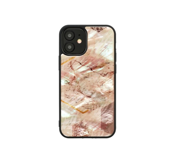 iKins case for Apple iPhone 12 mini pink marble