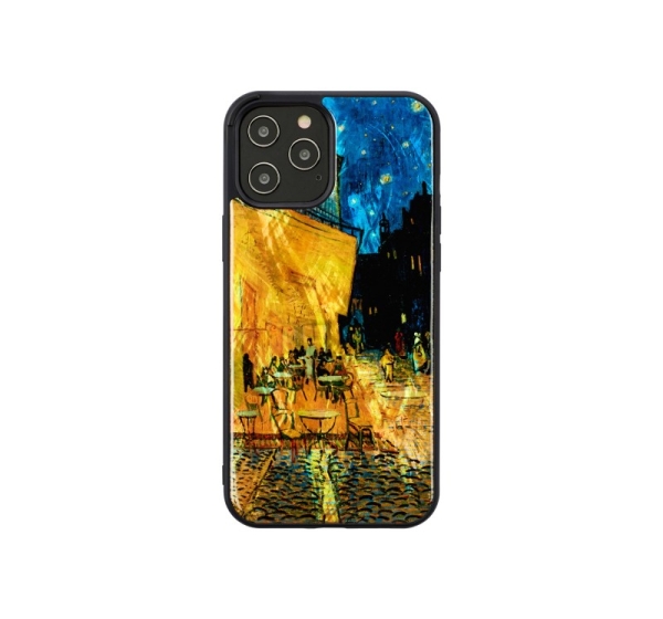 iKins case for Apple iPhone 12 Pro Max cafe terrace black