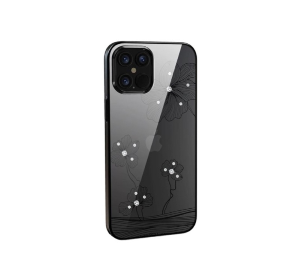 Devia Crystal Flora case iPhone 12 mini black