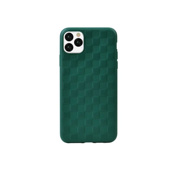 Devia Woven2 Pattern Design Soft Case iPhone 11 Pro green