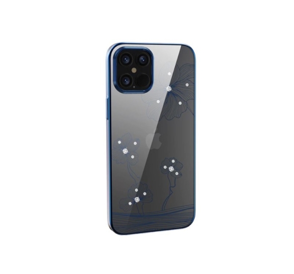 Devia Crystal Flora case iPhone 12 Pro Max blue