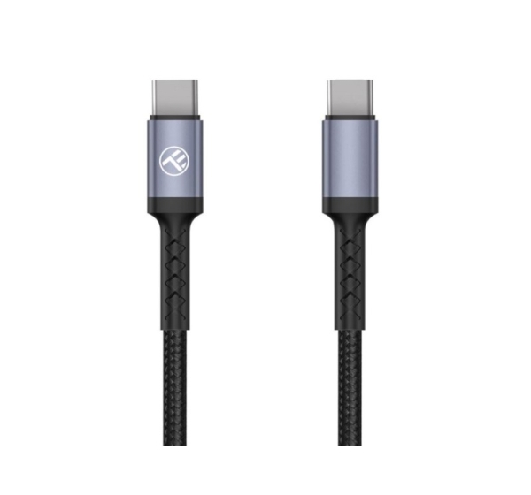 Tellur Type-C To Type-C Cable 3A 60W 1m Black
