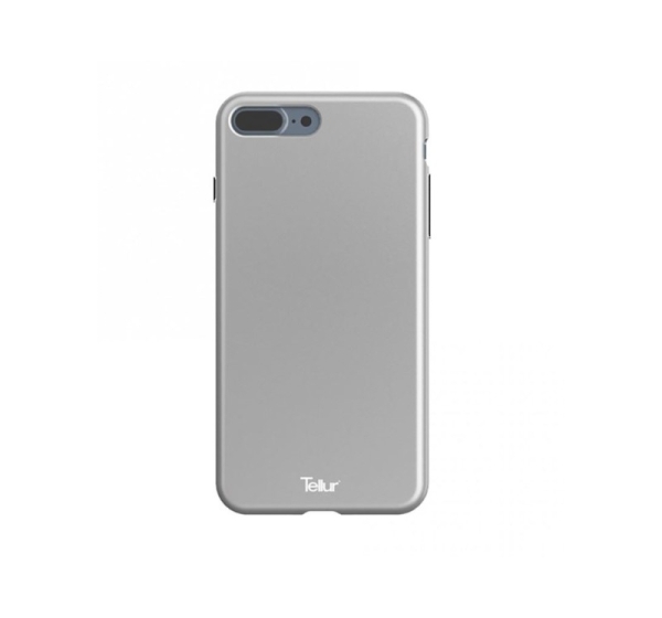 Tellur Cover Premium Soft Solid Fusion for iPhone 7 Plus silver