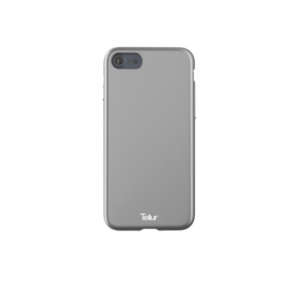 Tellur Cover Premium Soft Solid Fusion for iPhone 7 silver