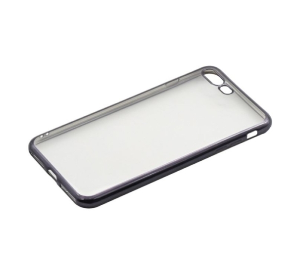 Tellur Cover Silicone for iPhone 7 Plus black edges