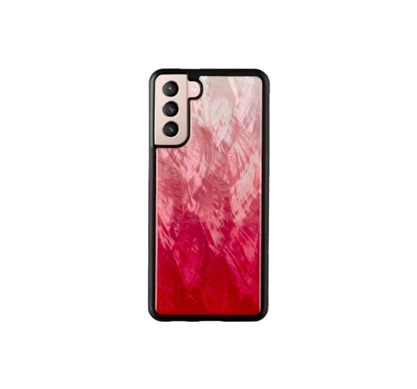 iKins case for Samsung Galaxy S21+ pink lake black