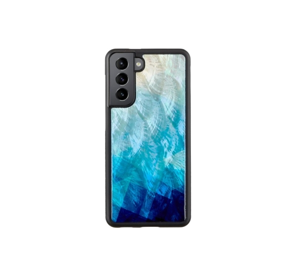 iKins case for Samsung Galaxy S21 blue lake black