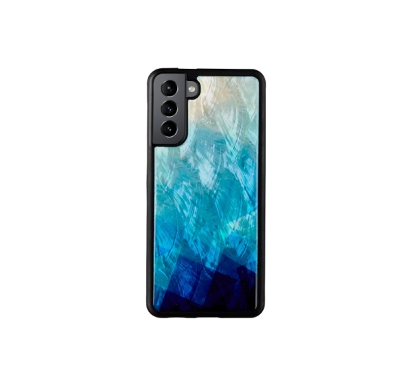 iKins case for Samsung Galaxy S21+ blue lake black