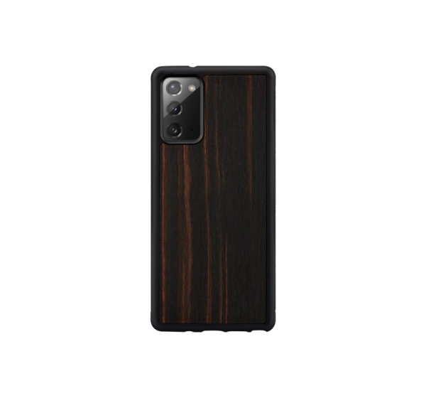 MAN&WOOD case for Galaxy Note 20 ebony black