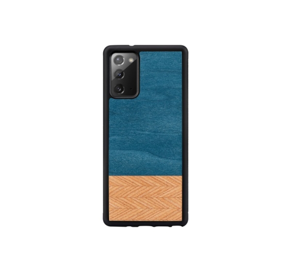 MAN&WOOD case for Galaxy Note 20 denim black