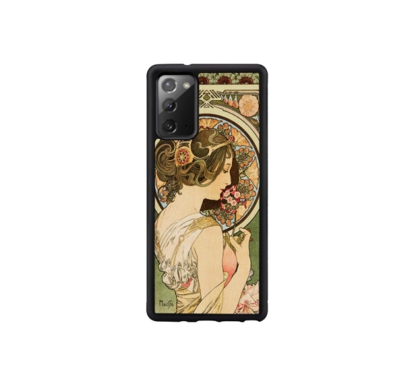 MAN&WOOD case for Galaxy Note 20 primrose black