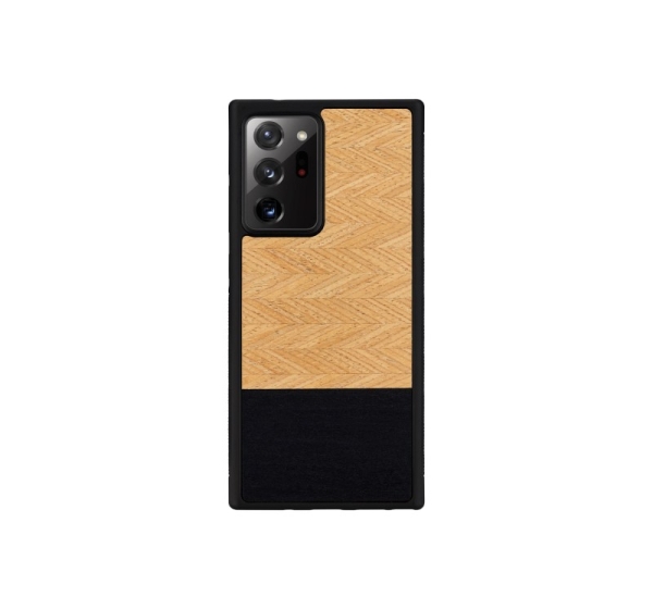MAN&WOOD case for Galaxy Note 20 Ultra herringbone nero black