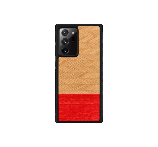 MAN&WOOD case for Galaxy Note 20 Ultra herringbone azalea black