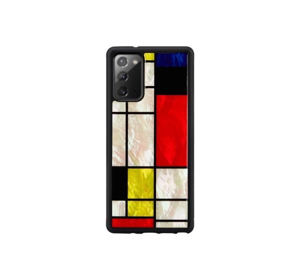 iKins case for Samsung Galaxy Note 20 mondrian black