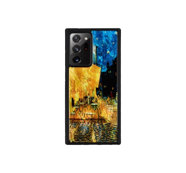 iKins case for Samsung Galaxy Note 20 Ultra cafe terrace black