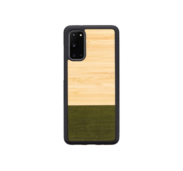 MAN&WOOD case for Galaxy S20 bamboo forest black