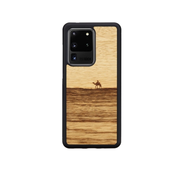 MAN&WOOD case for Galaxy S20 Ultra terra black